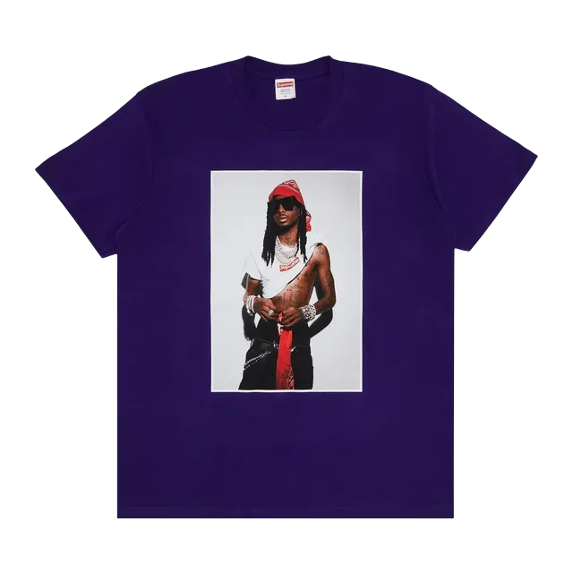 Supreme Playboi Carti T-Shirt Purple — Authentic Supreme in stock at CLZTURE