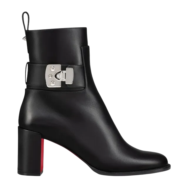 Christian Louboutin Booty Lock 70Mm Black — Authentic at CLZTURE