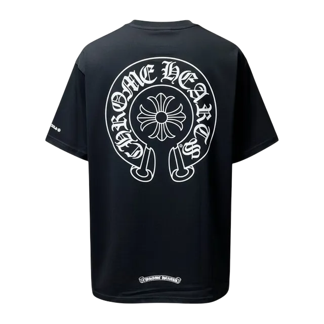 Chrome Hearts T-Shirt Cross Logo Black — Authentic Chrome Hearts in stock at CLZTURE