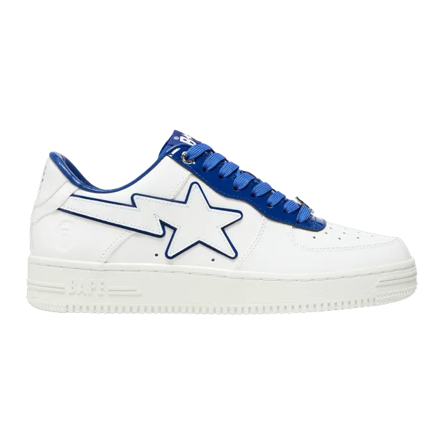 BAPE Bapesta #8 M1 White Navy — Authentic Shoes & Footwear at CLZTURE