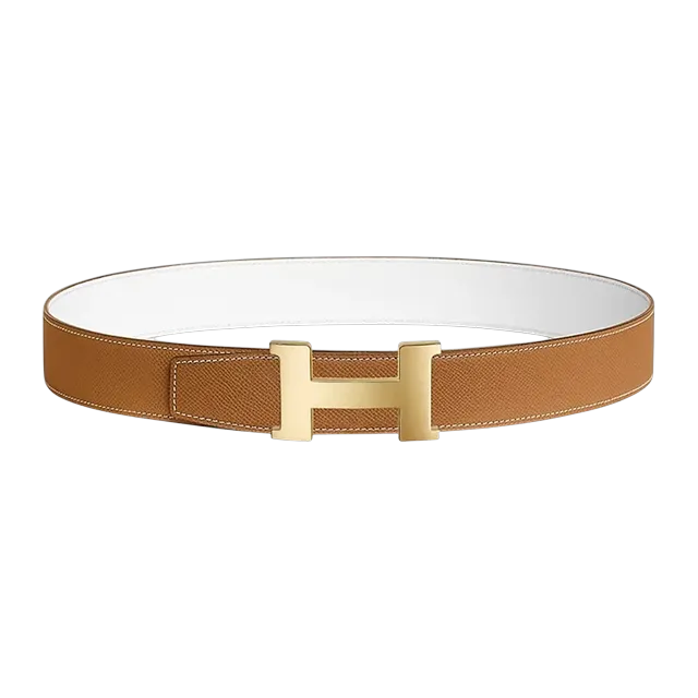 Hermès Boucle Constance 38Mm White Brown — Authentic Hermès in stock at CLZTURE
