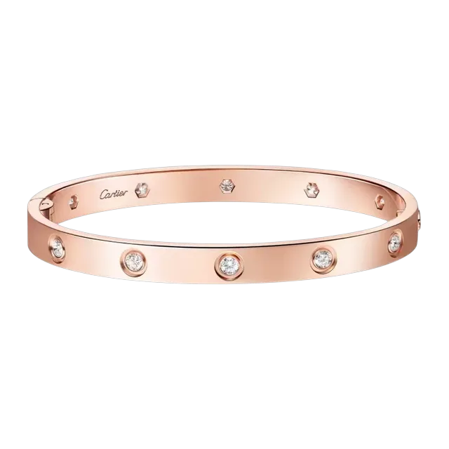 Cartier Bracelet Love Classique 10 Diamants Gold — Authentic Jewelry at CLZTURE