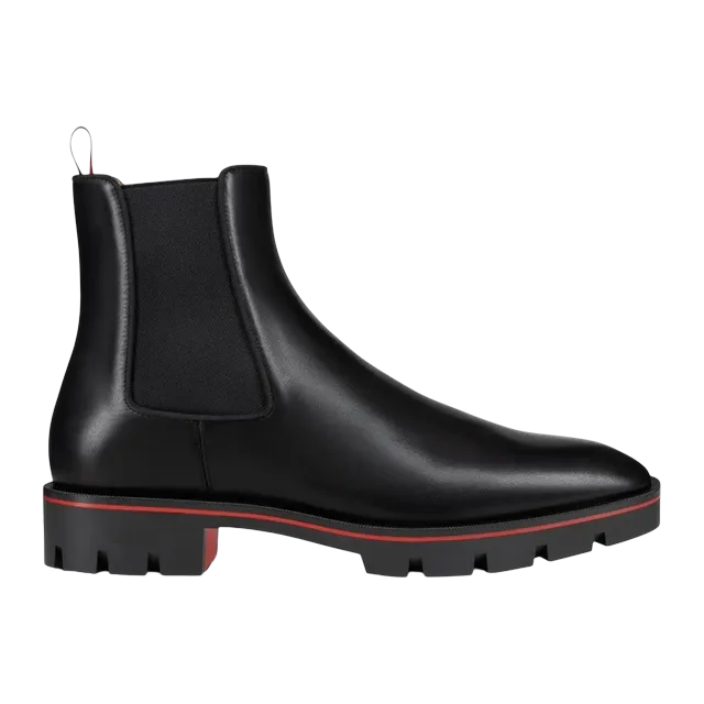 Christian Louboutin Alpinosol Black — Authentic Boots at CLZTURE
