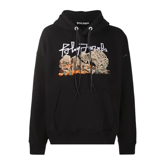 Palm Angels Skull Desert Black — Authentic Hoodies & Sweats at CLZTURE