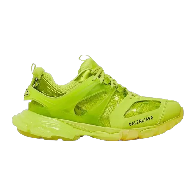 Balenciaga Track Sneaker Clear Sole - Yellow — Authentic Balenciaga at CLZTURE