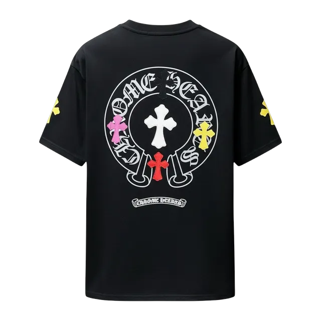 Chrome Hearts T-Shirt Cross Logo Black — Authentic Chrome Hearts in stock at CLZTURE