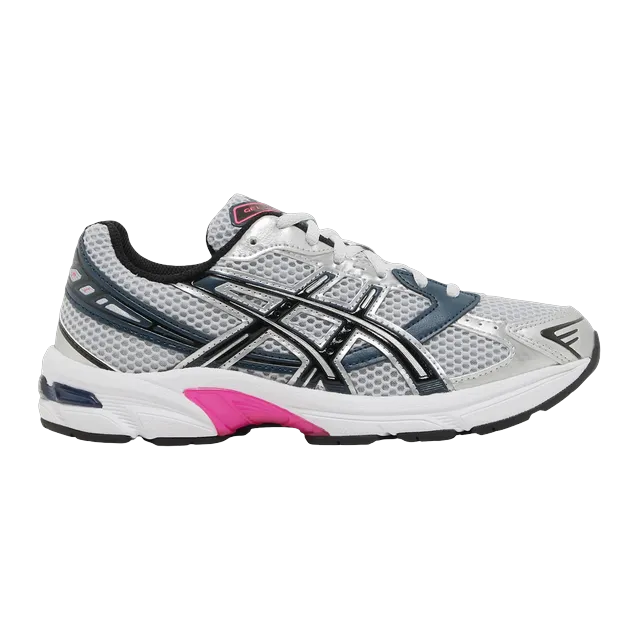 ASICS Gel 1130 Silver Navy Pink — Authentic Shoes & Footwear at CLZTURE