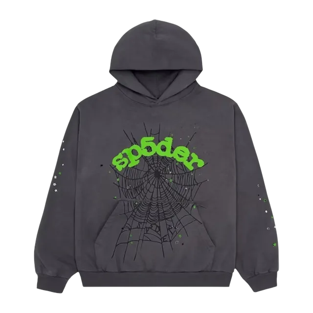 Sp5der Wait Web Grey — Authentic Sp5der in stock at CLZTURE