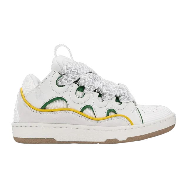 Lanvin Sneakers Curb White — Authentic Shoes & Footwear at CLZTURE