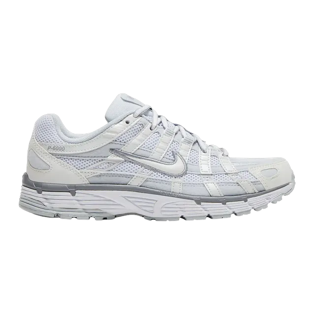Nike P-6000 Metallic Summit White — Authentic Nike in stock at CLZTURE