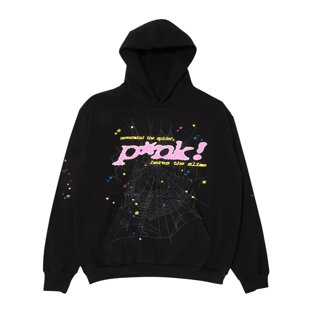 Sp5der P*Nk Hoodie Black — Authentic Hoodies & Sweats at CLZTURE