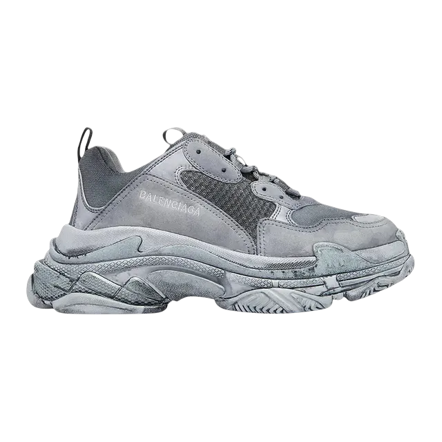 Balenciaga Triple S Dyed Grey — Authentic Shoes & Footwear at CLZTURE
