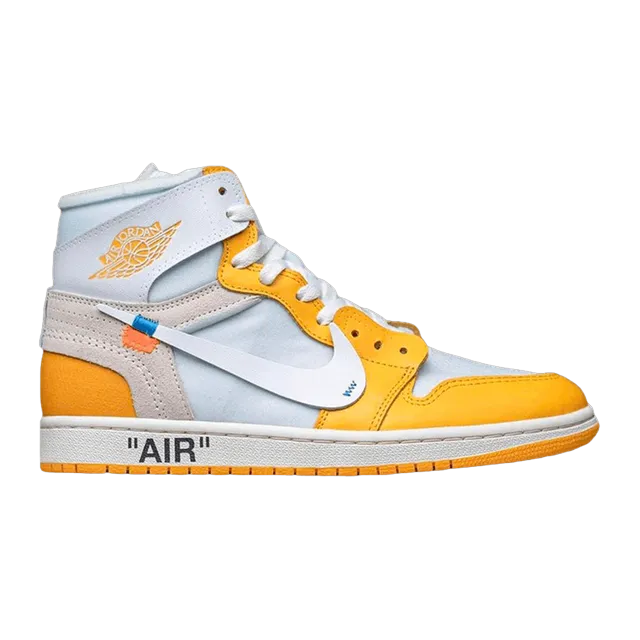 Off-White x Air Jordan 1 High OG Canary Yellow — Authentic Shoes & Footwear at CLZTURE