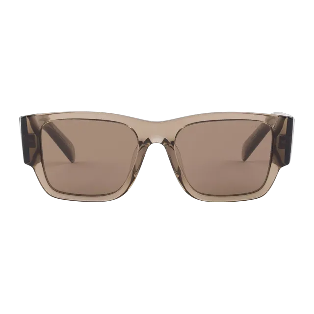 Prada Logo Triangulaire Brown — Authentic Prada in stock at CLZTURE