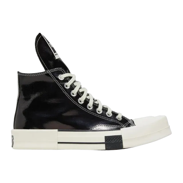 Converse Rick Owens x Turbodrk Chuck 70 High Black Lacquer — Authentic Shoes & Footwear at CLZTURE