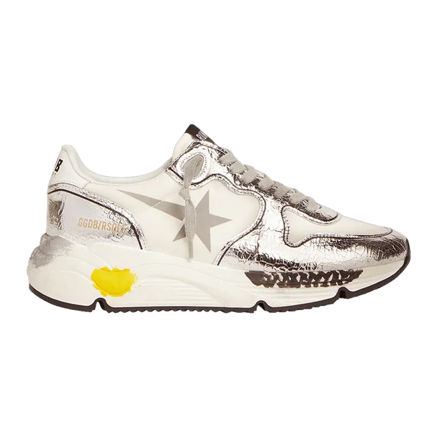 Golden Goose Sneakers Running Sole Silver — Authentic Golden Goose in stock at CLZTURE