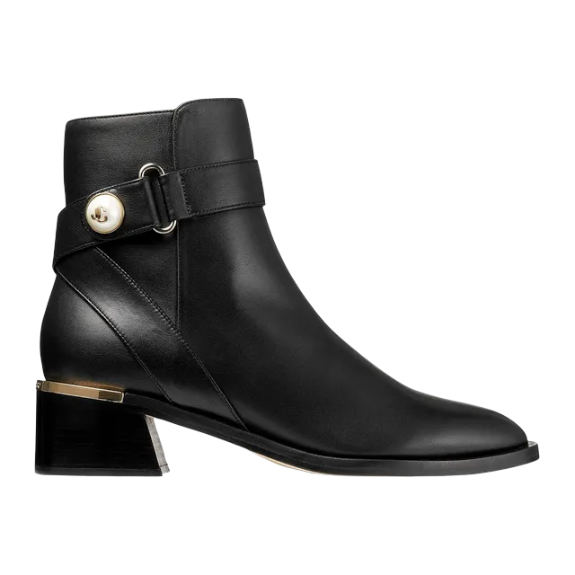 Jimmy Choo Noor 45Mm Black — Authentic Boots at CLZTURE