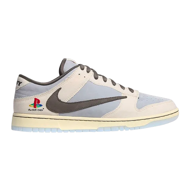 Travis Scott x Playstation Dunk Low Neutral — Authentic Nike in stock at CLZTURE