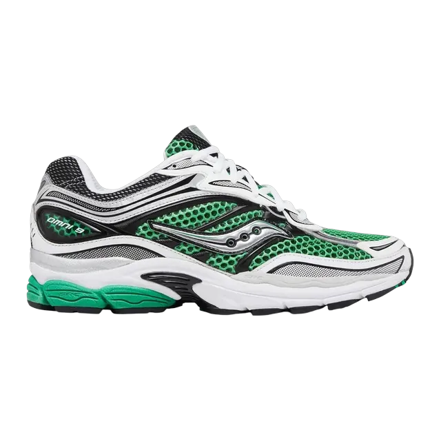 Saucony Progrid Omni 9 Og Green Silver — Authentic Shoes & Footwear at CLZTURE
