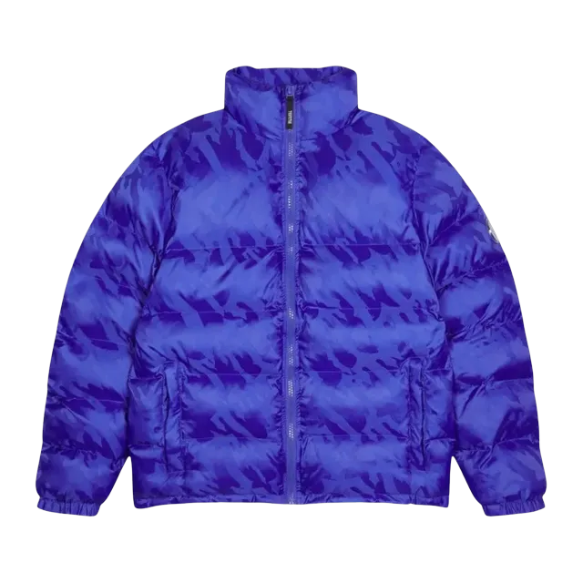 Trapstar t Jacquard Puffer Dazzling Blue — Authentic Jackets & Outerwear at CLZTURE