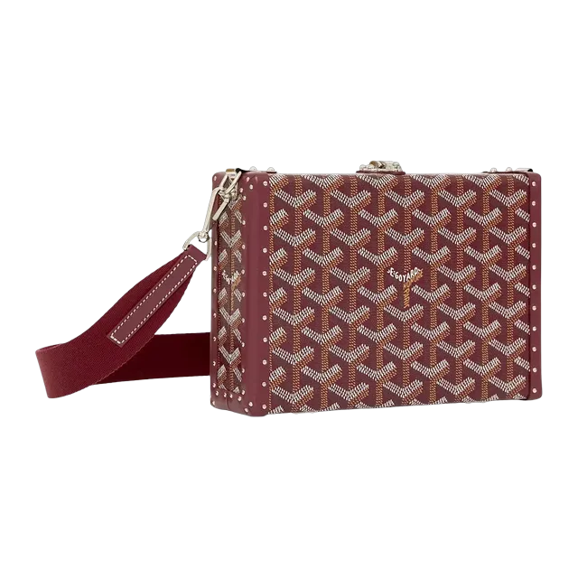 Goyard Bag Malle Bezons 19Cm Red — Authentic Goyard in stock at CLZTURE