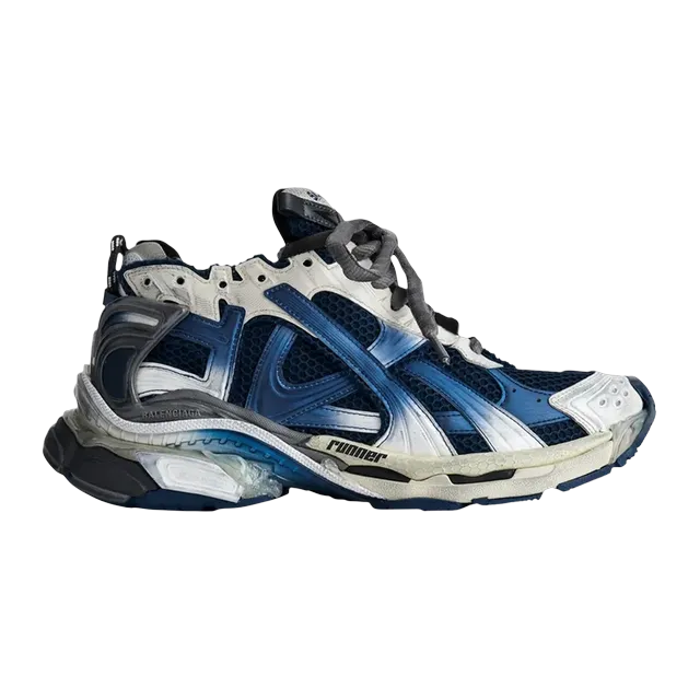 Balenciaga Runner Gradient Beige Navy — Authentic Shoes & Footwear at CLZTURE