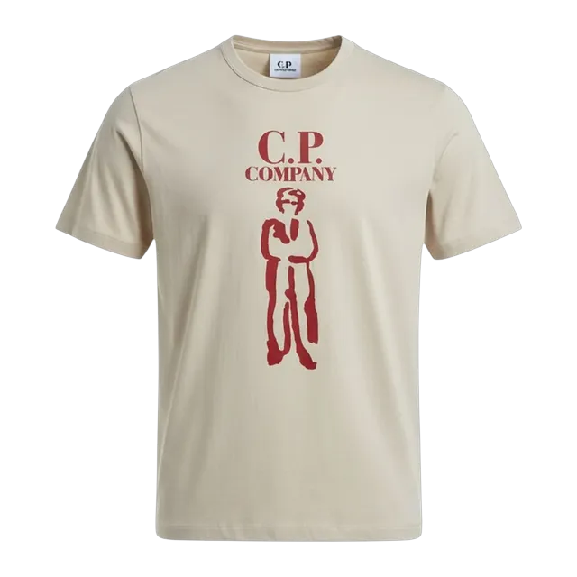 C.P. Company British Sailor Beige — Authentic T-Shirts at CLZTURE