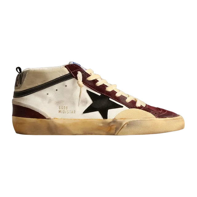 Golden Goose Sneakers Mid Star White — Authentic Golden Goose in stock at CLZTURE