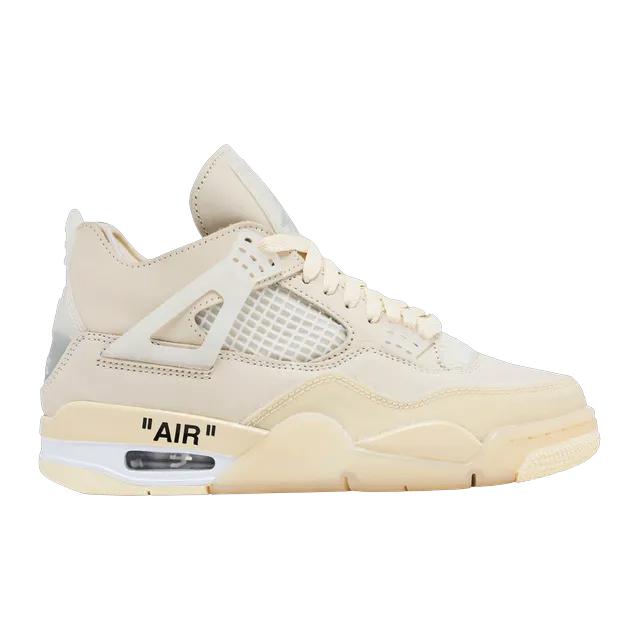 Off-White x Air Jordan 4 Sail — Authentic Shoes & Footwear at CLZTURE