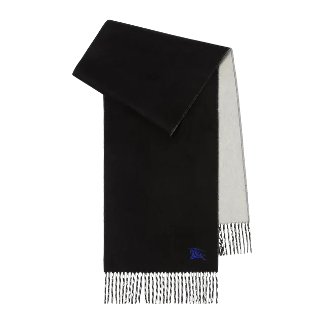 Burberry Scarf Réversible Cachemire Black — Authentic Burberry in stock at CLZTURE
