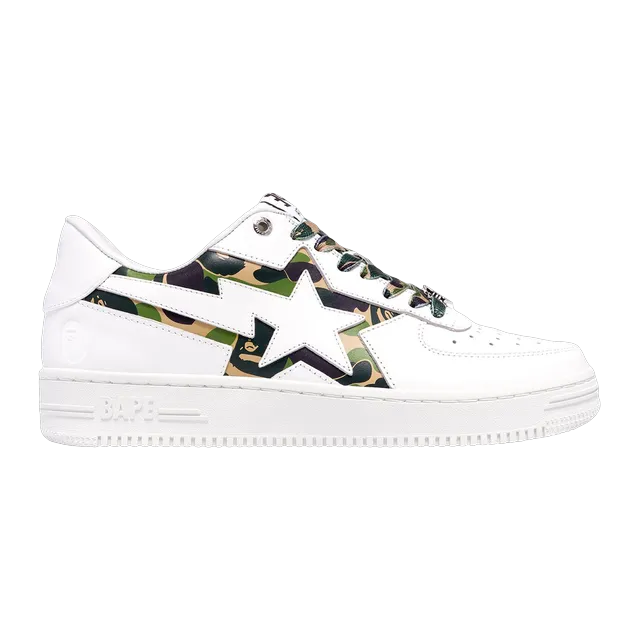 BAPE Bapesta Icon Abc Camo – Green — Authentic Shoes & Footwear at CLZTURE