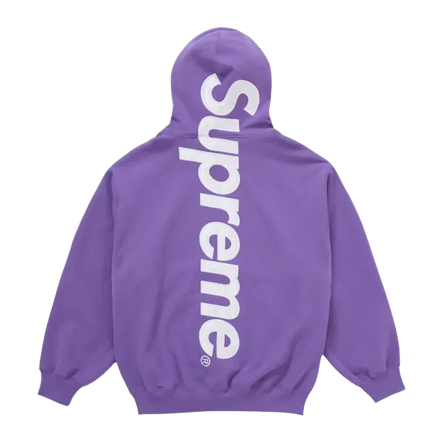 Supreme Satin Applique Hooded Purple — Authentic Supreme in stock at CLZTURE