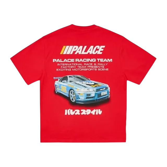 Palace Racey Team Red — Authentic T-Shirts at CLZTURE