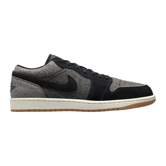 Air Jordan 1 Low Black Denim — Authentic Shoes & Footwear at CLZTURE