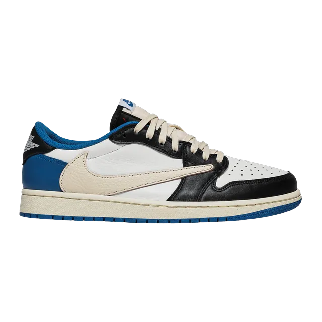 Travis Scott x Fragment Design Air Jordan 1 Low OG Blue — Authentic Shoes & Footwear at CLZTURE