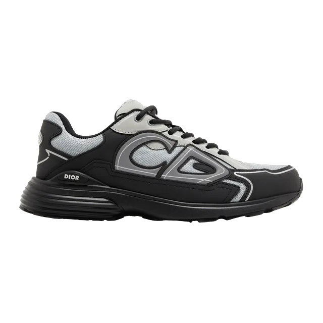 Dior Sneakers B30 Reflective Grey Anthracite — Authentic Shoes & Footwear at CLZTURE