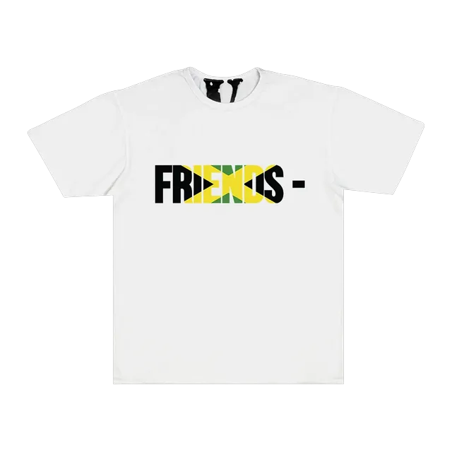 Vlone Friends – Jam T-Shirt White — Authentic T-Shirts at CLZTURE