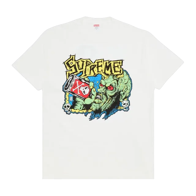 Supreme Fuckin Blowout T-Shirt White — Authentic Supreme in stock at CLZTURE