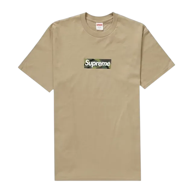 Supreme Box Logo Camo Camel — Authentic Supreme in stock at CLZTURE