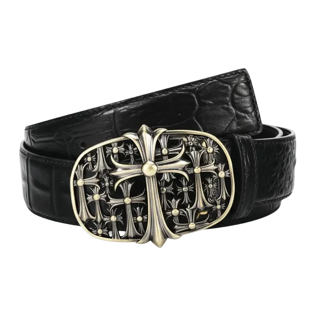 Chrome Hearts Belt Buckle Black — Authentic Accessories at CLZTURE