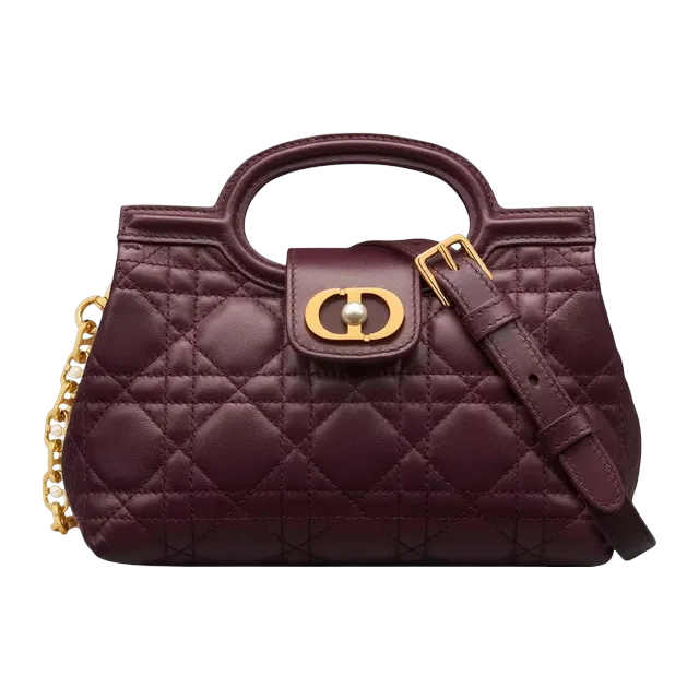 Mini Bag Top Handle Dior Jolie Red — Authentic at CLZTURE