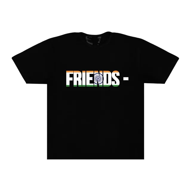 Vlone Friends – Ind T-Shirt Black — Authentic T-Shirts at CLZTURE