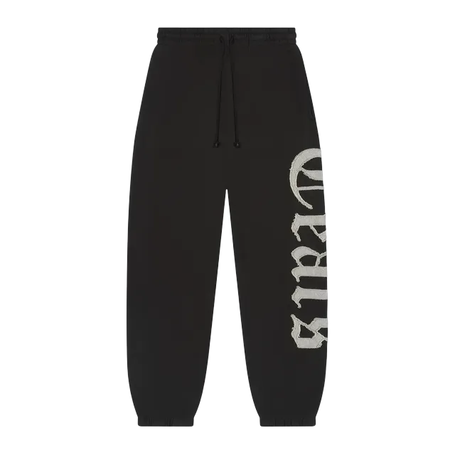 Denim Tears Cut Out Sweatpants Charcoal — Authentic Denim Tears in stock at CLZTURE