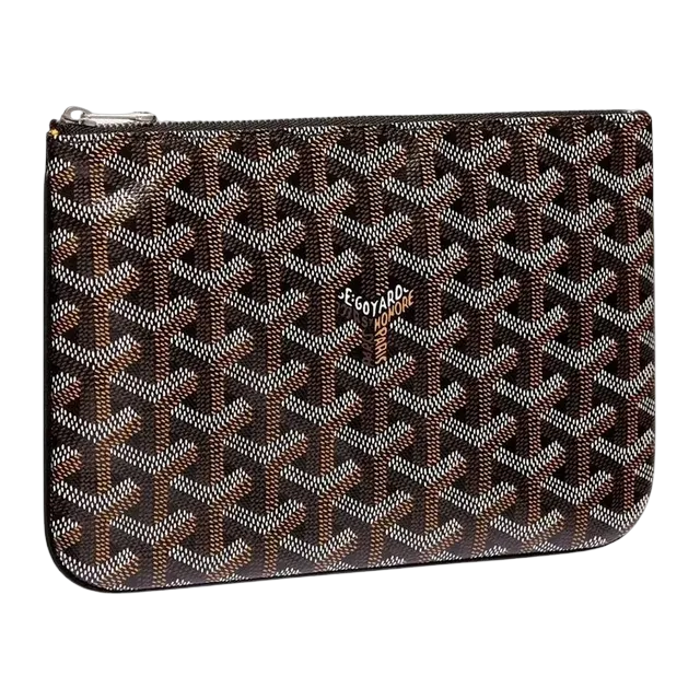 Goyard Sénat Pm 21Cm Brown — Authentic Clutches & Pouches at CLZTURE