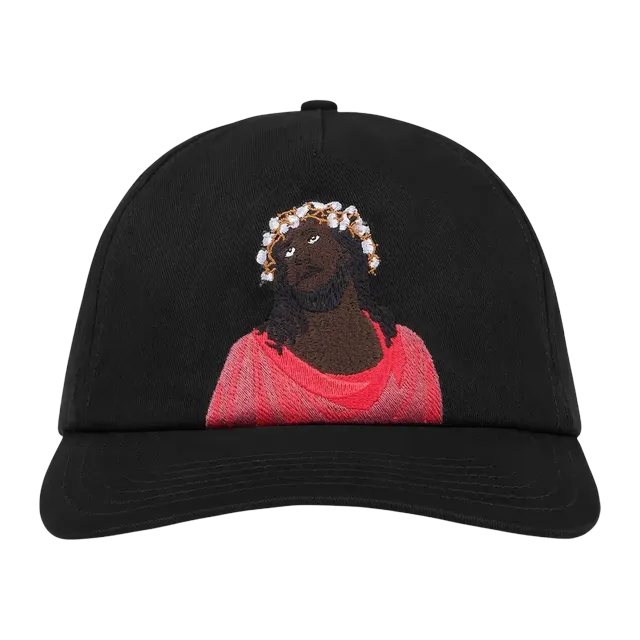 Denim Tears Jesus Cap Black — Authentic Denim Tears in stock at CLZTURE