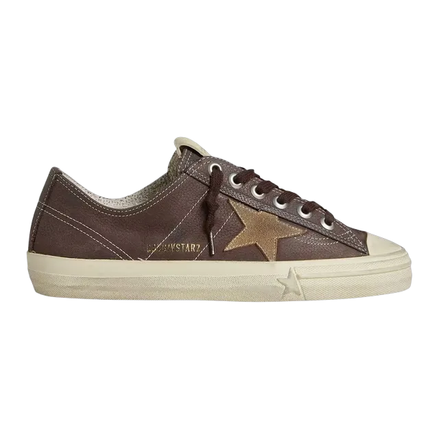 Golden Goose Sneakers V-Star Brown — Authentic Shoes & Footwear at CLZTURE