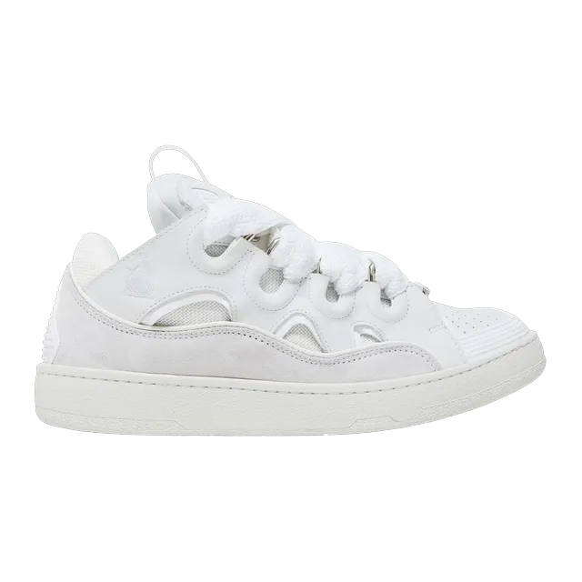 Lanvin Sneakers Curb White — Authentic Shoes & Footwear at CLZTURE