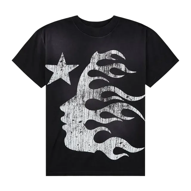 Hellstar Hstar Classic T-Shirt Black — Authentic Hellstar in stock at CLZTURE
