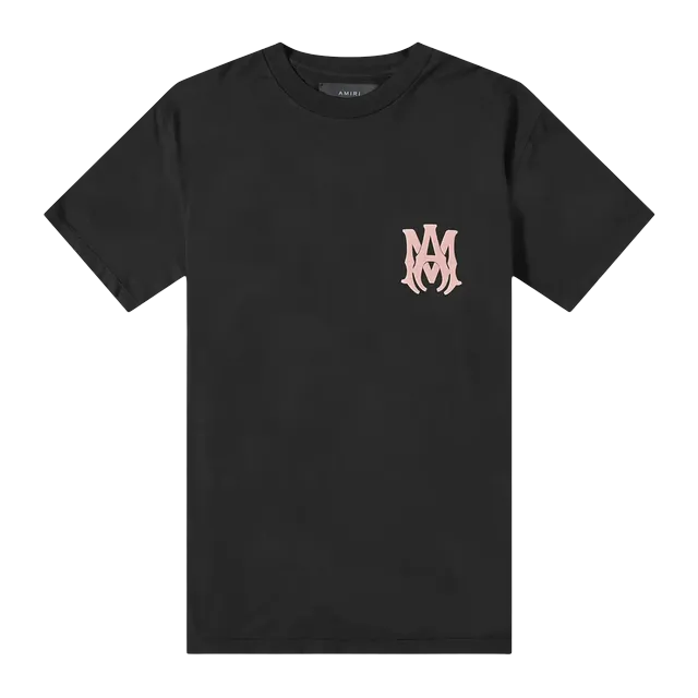 Amiri Ma Core Logo T-Shirt Black/Peach — Authentic T-Shirts at CLZTURE