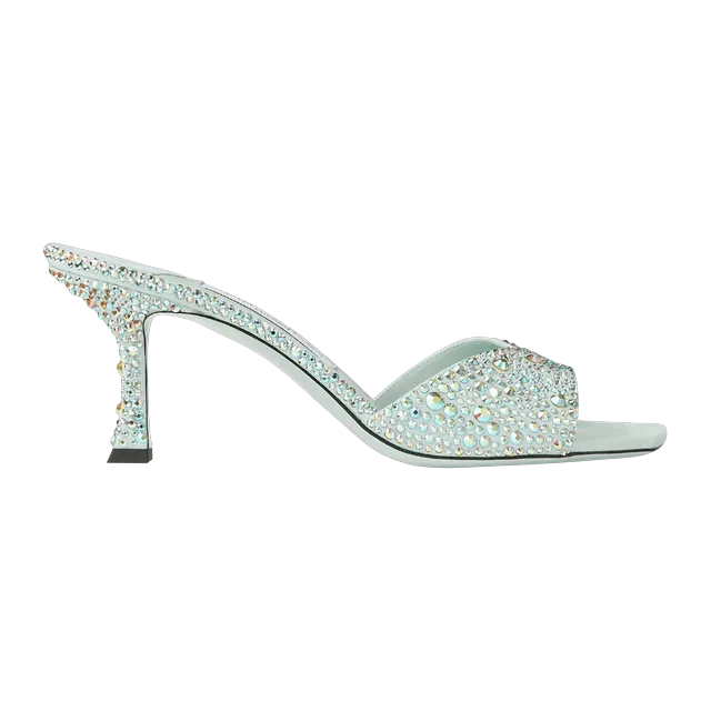 Jimmy Choo Skye 70Mm Green — Authentic Shoes & Footwear at CLZTURE
